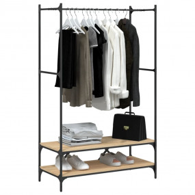 Clothes Rack Sonoma Oak Engineered wood, Metal Compact