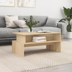 Coffee Table Sonoma Oak Engineered Wood Medium Coffee T...