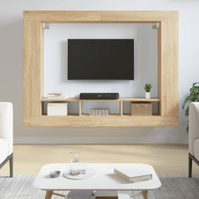 TV Cabinet Sonoma Oak Engineered Wood Large TV Cabinet