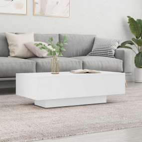 Coffee Table White Engineered wood Medium Minimalistic