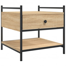 Coffee Table Sonoma Oak Engineered Wood Small Coffee Ta...