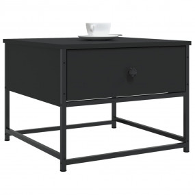 Coffee Table Black Engineered wood, metal Medium Coffee...