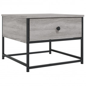Coffee Table Gray Sonoma Engineered Wood 20.1 x 20.1 x ...