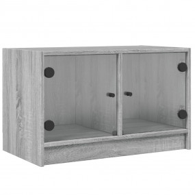 TV Cabinet Grey sonoma Engineered wood Medium TV Cabine...