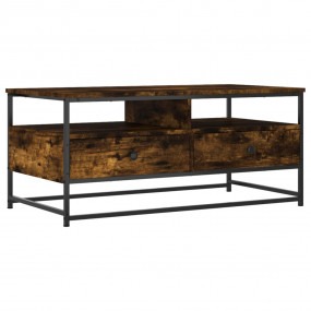 Coffee Table Smoked oak Engineered wood, metal Medium