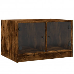 Coffee Table Smoked Oak Engineered Wood Medium Coffee T...