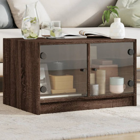 Coffee Table Brown oak Engineered wood Medium Coffee Ta...