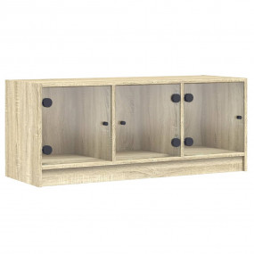 TV Cabinet Sonoma oak Engineered wood TV Cabinet Rectan...