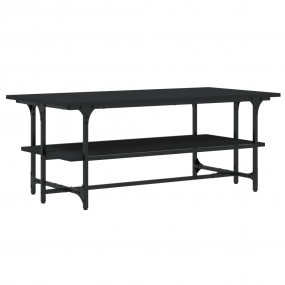 Coffee Table Black Engineered wood, metal Medium Coffee...