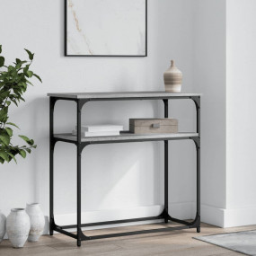 Console Table Grey Sonoma Engineered wood, metal