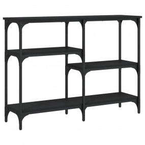 Console Table Black Engineered wood, metal 40.2 x 11.4 ...