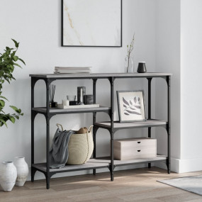 Console Table Grey Sonoma Engineered wood, Metal