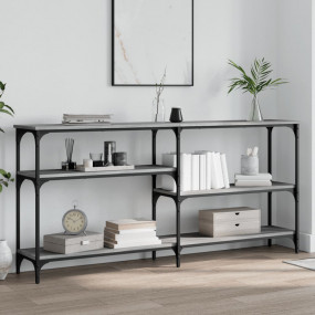 Console Table Grey sonoma Engineered wood, Metal