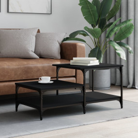 Coffee Table Black Engineered wood Medium Coffee Table