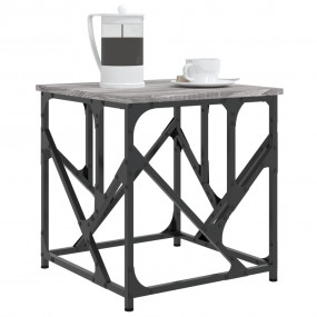 Coffee Table Grey Sonoma Engineered wood and metal Medi...