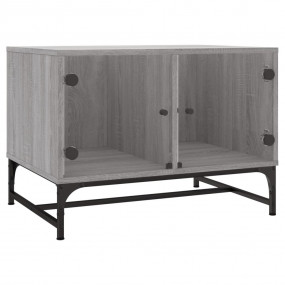 Coffee Table Grey Sonoma Engineered wood, glass, steel ...