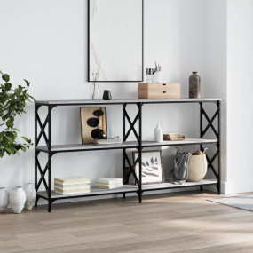 Console Table Grey Sonoma Engineered wood Large Console...