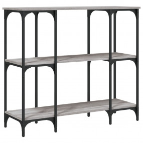 Console Table Grey Sonoma Engineered Wood 40.2 x 13.8 x...