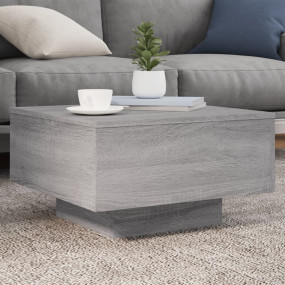 Coffee Table Gray Sonoma Engineered wood 21.7 x 21.7 x ...