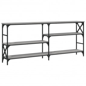 Console Table Gray Sonoma Engineered wood, steel Large