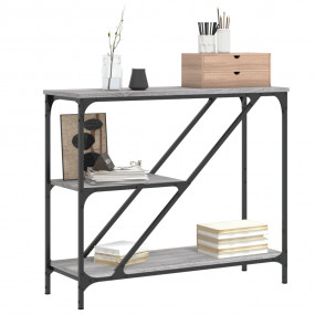 Console Table Grey Sonoma Engineered wood, Steel
