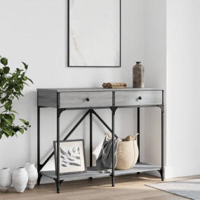 Console Table Grey Sonoma Engineered Wood