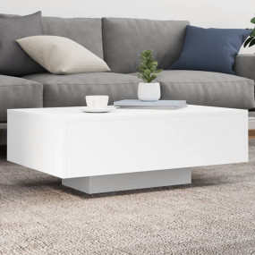 Coffee Table White Engineered wood