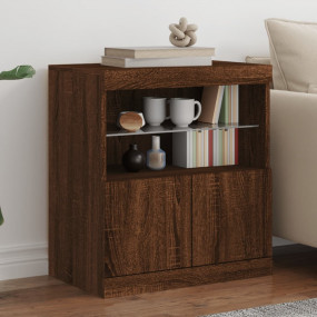 Sideboard Brown Oak Engineered Wood Medium Sideboard