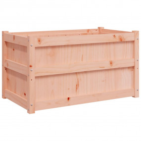 Garden Planter Solid wood color Solid Douglas wood Larg...