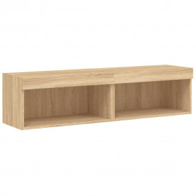 TV Cabinet Set of 2 Sonoma oak Engineered wood
