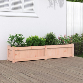 Garden Planter Natural Wood Solid Douglas Fir wood Larg...