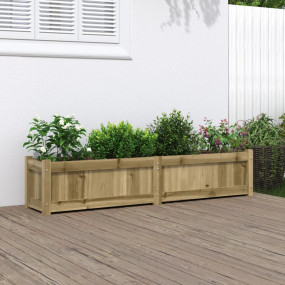 Garden Planter Pine Wood Treated Pine Wood 59.1 in