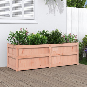 Garden Planter Wood Solid Douglas wood Large Durable