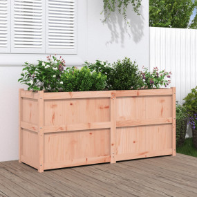 Garden Planter Natural Wood Solid Douglas Fir wood Extr...