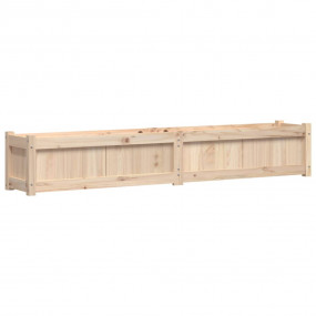 Garden Planter Natural wood Solid pine wood Large