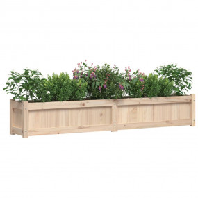 Garden Planter Set of 2 Pine Solid pine wood Large