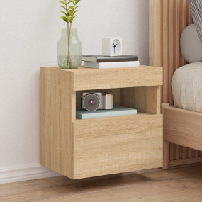 TV Wall Cabinet Set of 2 Sonoma oak Engineered wood