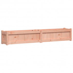 Garden Planter Natural wood Solid Douglas wood Large