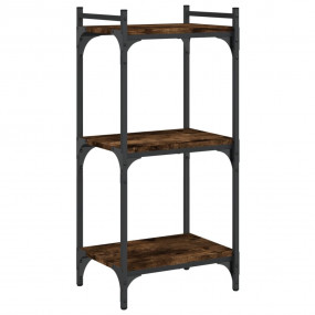 Bookcase Smoked Oak Engineered wood Standard Adjustable...