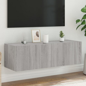 TV Wall Cabinet Grey Sonoma Engineered wood 39.4 x 13.8...
