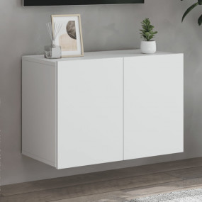 TV Cabinet White Engineered wood Standard TV Cabinet