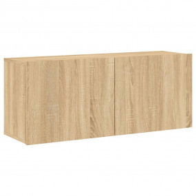 TV Cabinet Sonoma Oak Engineered Wood 39.4x11.8x16.1 in