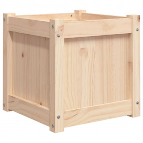 Garden Planter Natural wood Solid pine wood Medium Dura...
