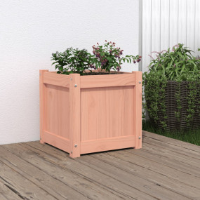 Garden Planter Douglas Wood Solid Douglas Wood