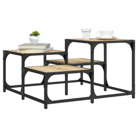 Coffee Table Sonoma Oak Engineered wood Medium Adjustab...