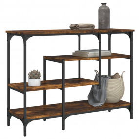 Console Table Smoked oak Engineered wood, metal Medium