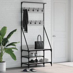 Clothes Rack Grey Sonoma Engineered wood, metal Compact