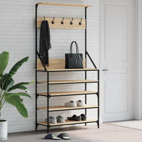 Clothes Rack Sonoma Oak Engineered wood, metal Compact