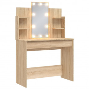 Dressing Table Sonoma Oak Engineered wood, Glass