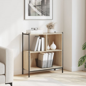Bookcase Sonoma oak Engineered wood Medium Bookcase Rec...